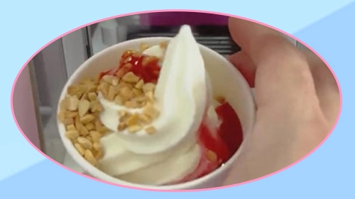 self service ice cream vending machine