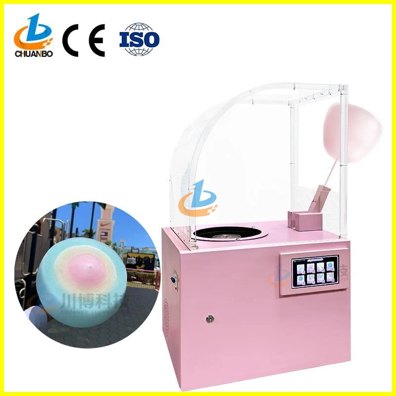 semi automatic cotton candy vending machine - Chuanbo