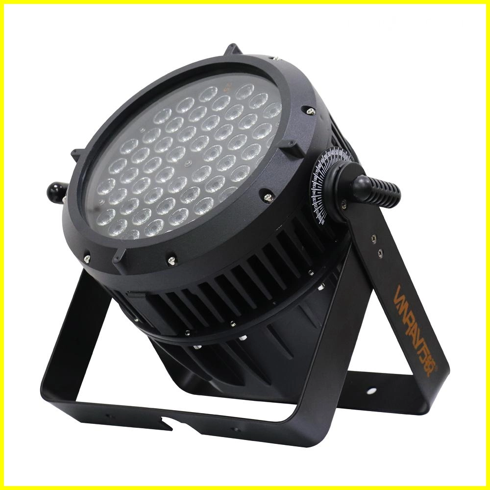 Projecteur LED PAR-Wash 54 pièces x 3 W RGBW étanche IP65 - Vanray Projecteur LED PAR Wash étanche IP65 54 pièces x 3 W RGBW - Vanray