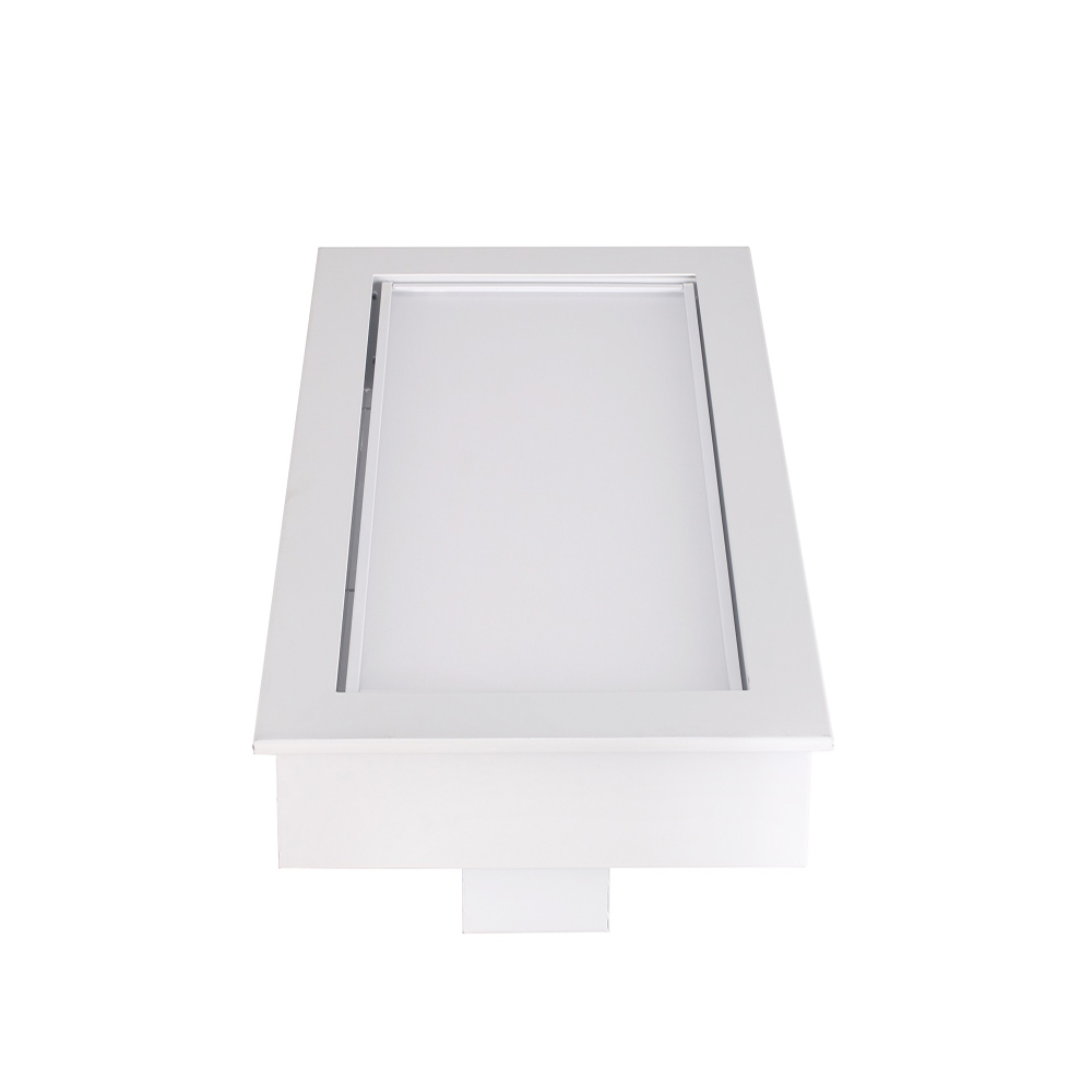 led flat panel light fixture for meeting