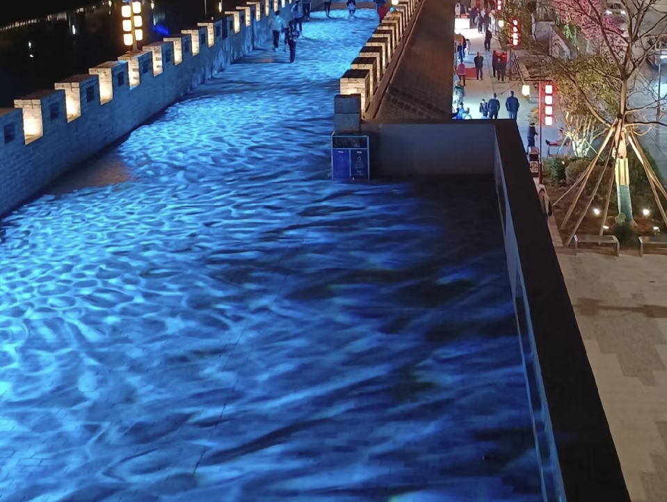 led waterwave light
