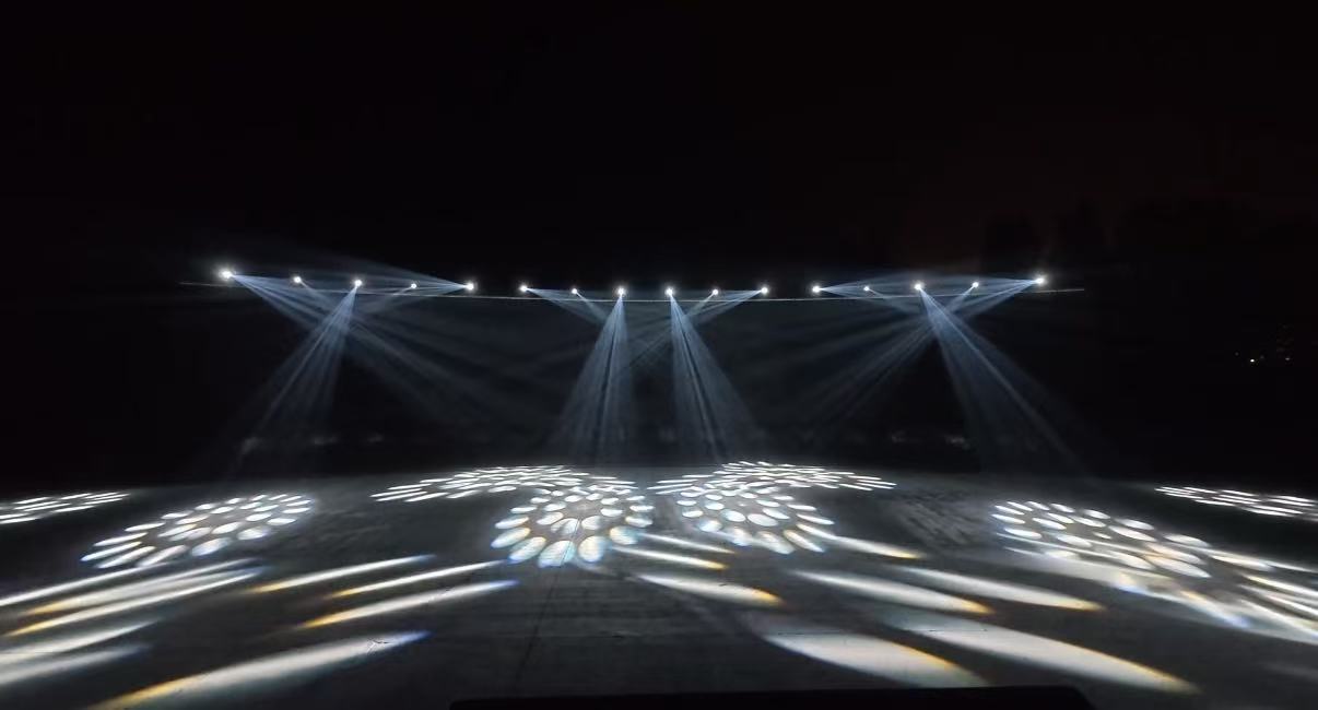 Outdoor waterproof moving head for concerts and events