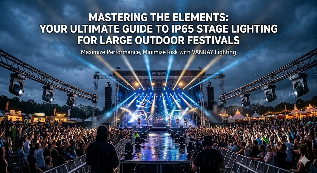 stage lighting equipment manufacturer - Vanray