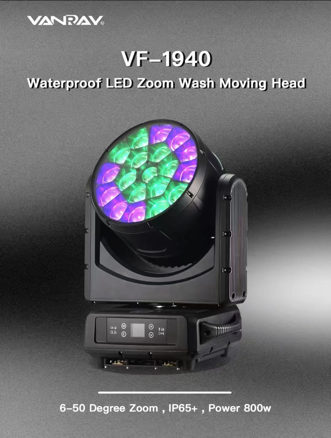 waterproof-led-wash-moving-head - Vanray waterproof led wash moving head - Vanray