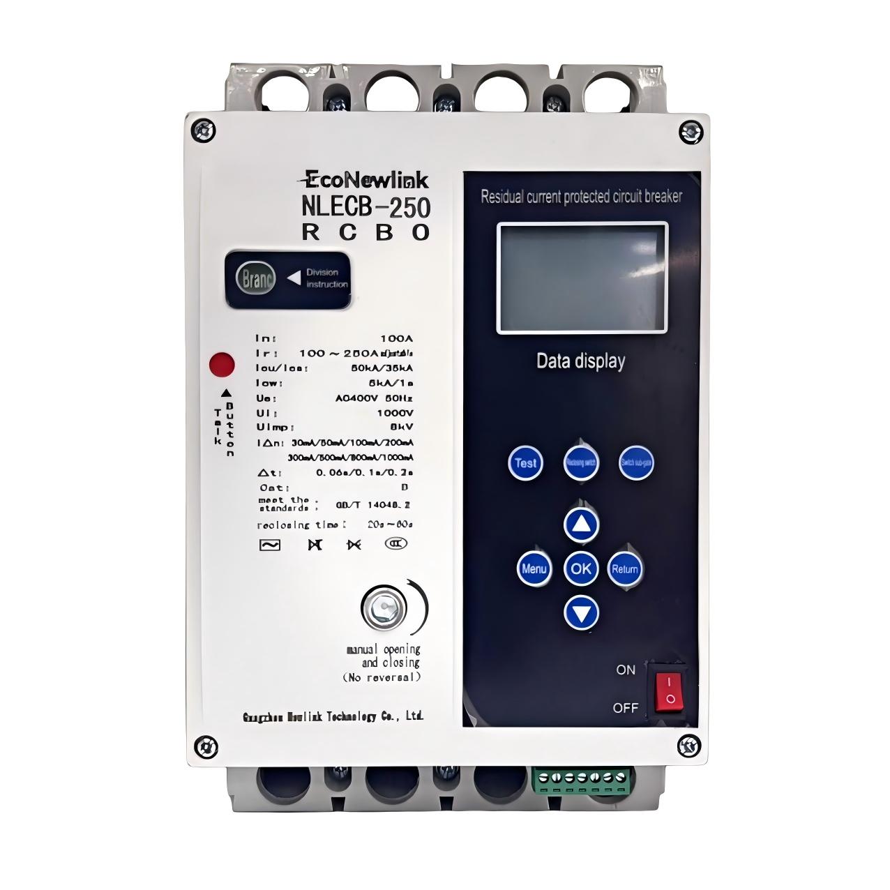 NLECB model reclosing circuit breaker (ECB) Automatic Reclosing Overload Protection (5)