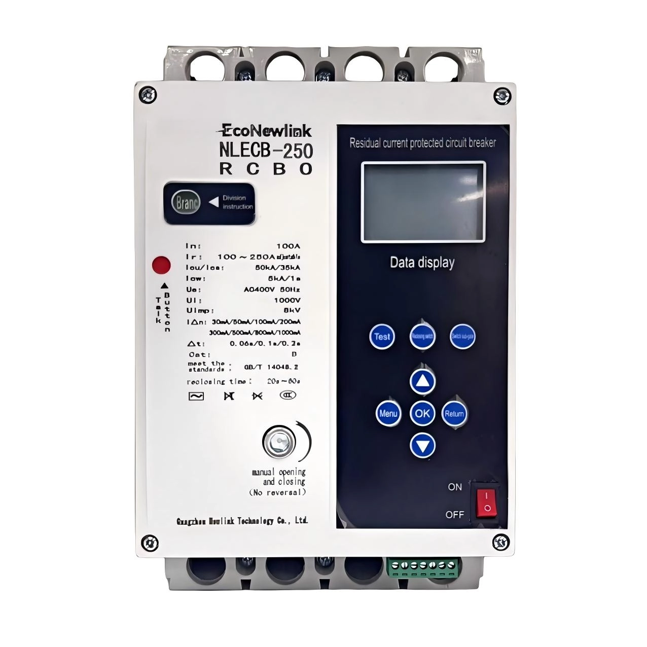 NLECB model reclosing circuit breaker (ECB) Automatic Reclosing Overload Protection (5) - EcoNewlink