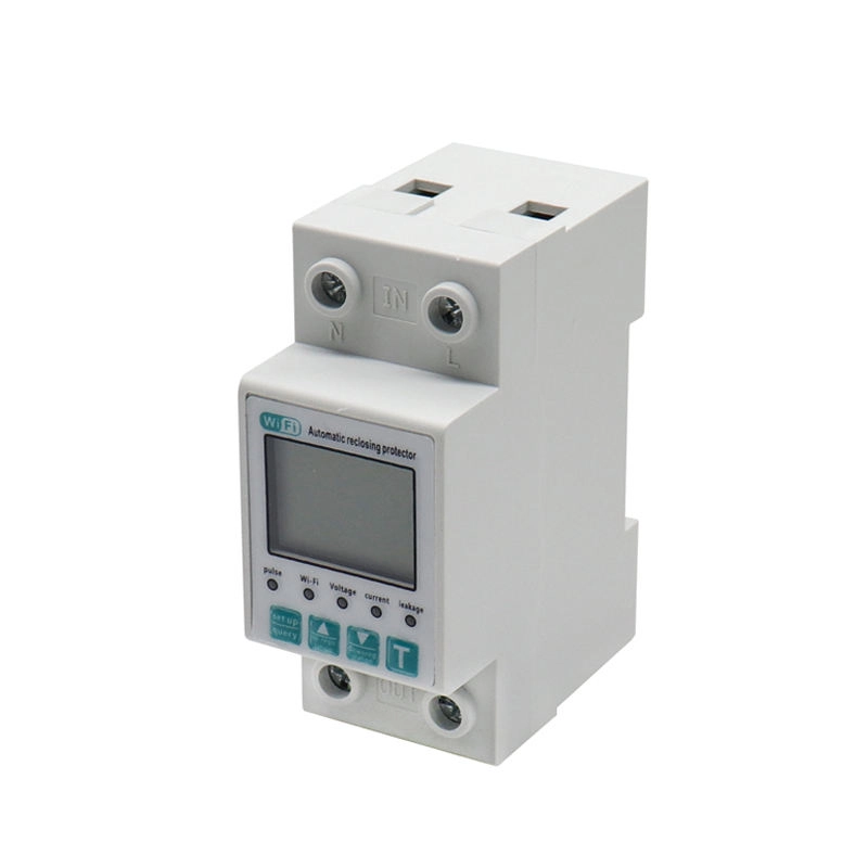 63A TUYA WiFi Timer Energy Power kWh Meter LCD screen shows clearly - EcoNewlink