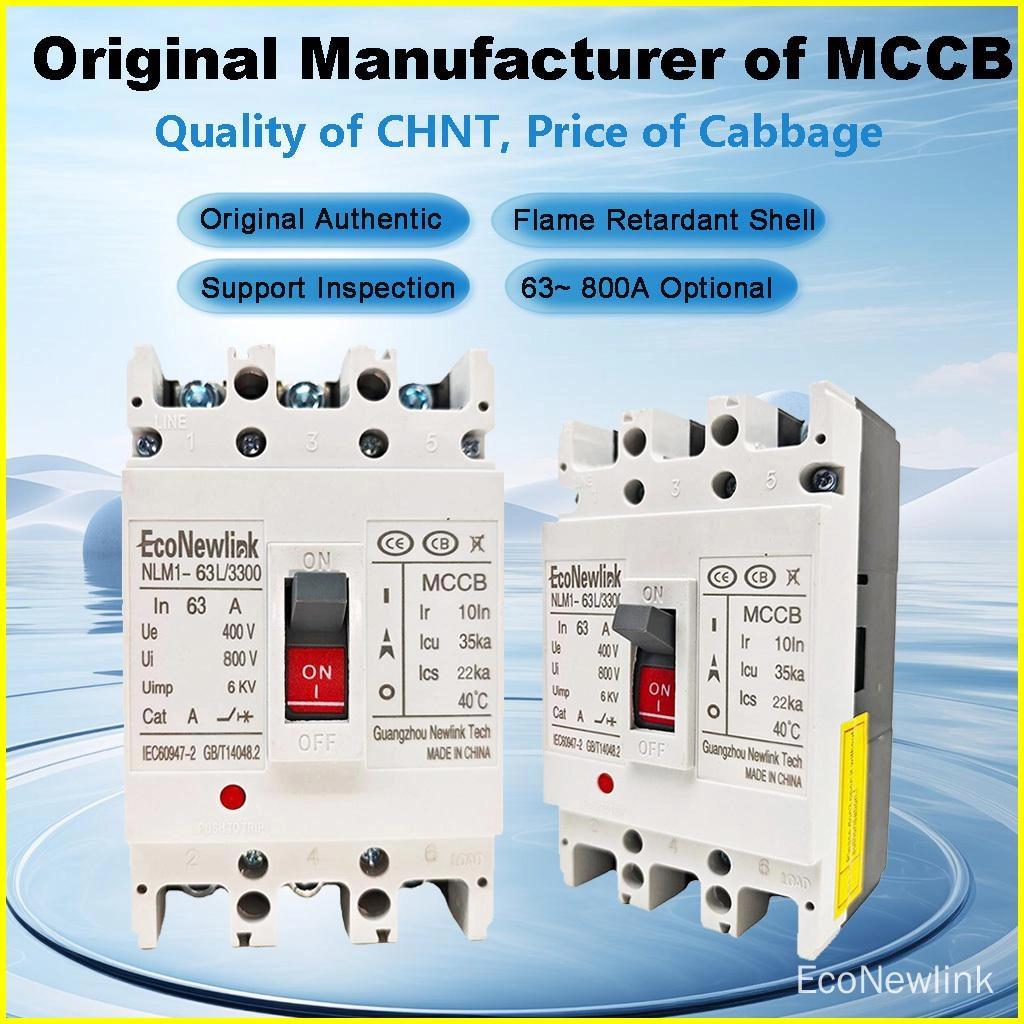 Certified MCCB Manufacturer Premium Molded Case Circuit Breaker - EcoNewlink