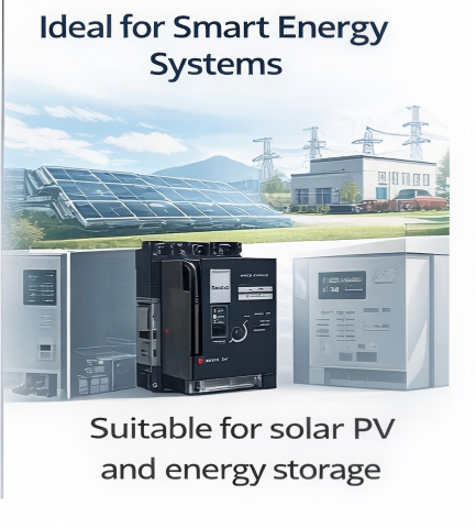 مناسب لأنظمة الطاقة الذكية، قاطع دائرة مصغر آلي (MCCB) لأنظمة الطاقة الشمسية الكهروضوئية وتخزين الطاقة مناسب لأنظمة الطاقة الذكية، قاطع دائرة مصغر آلي (MCCB) لأنظمة الطاقة الشمسية الكهروضوئية وتخزين الطاقة