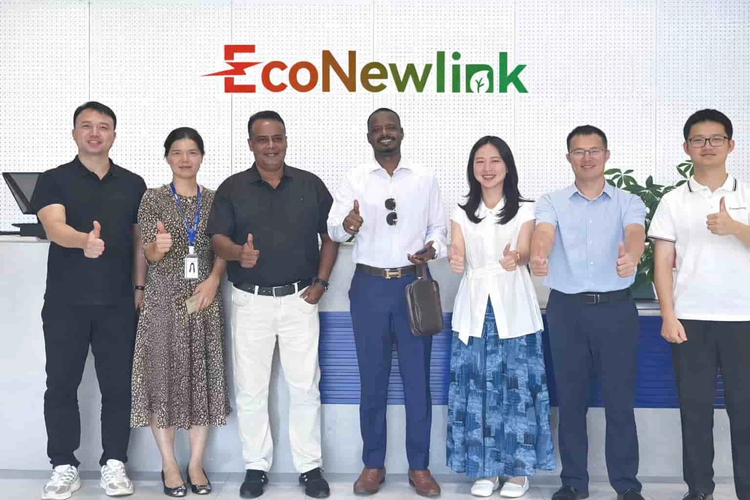 Saudi low-voltage equipment molded case circuit breaker customer photo - EcoNewlink