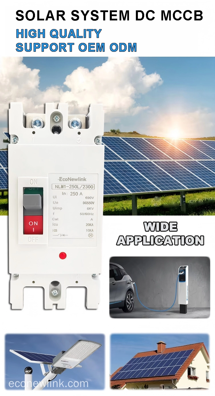 solar system dc mccb 200A 2P - EcoNewlink