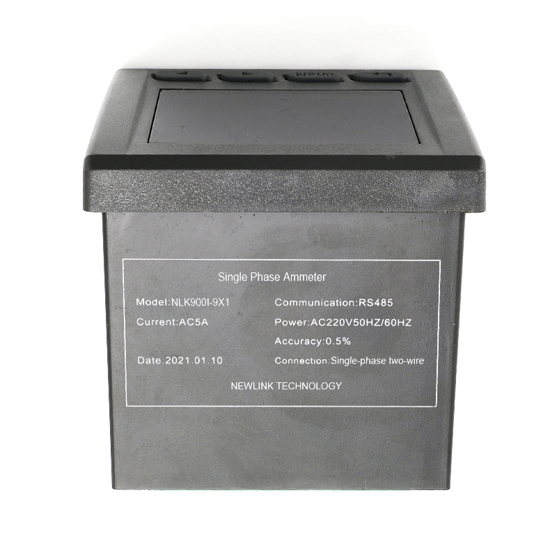 High-precision single phase digital ammeter with RS485