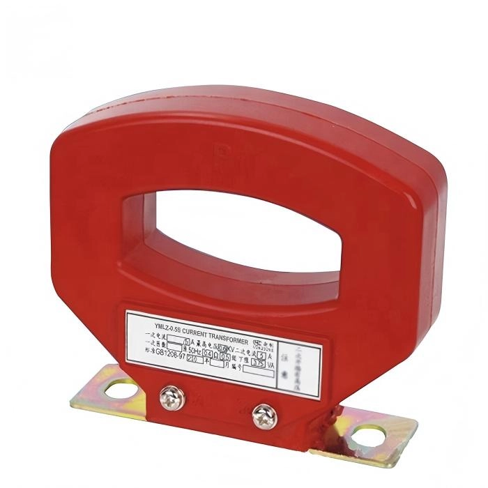 DC AC Current Sensor Low Voltage Electronic Toroidal Current Transformer RED SMALL HOLE - EcoNewlink