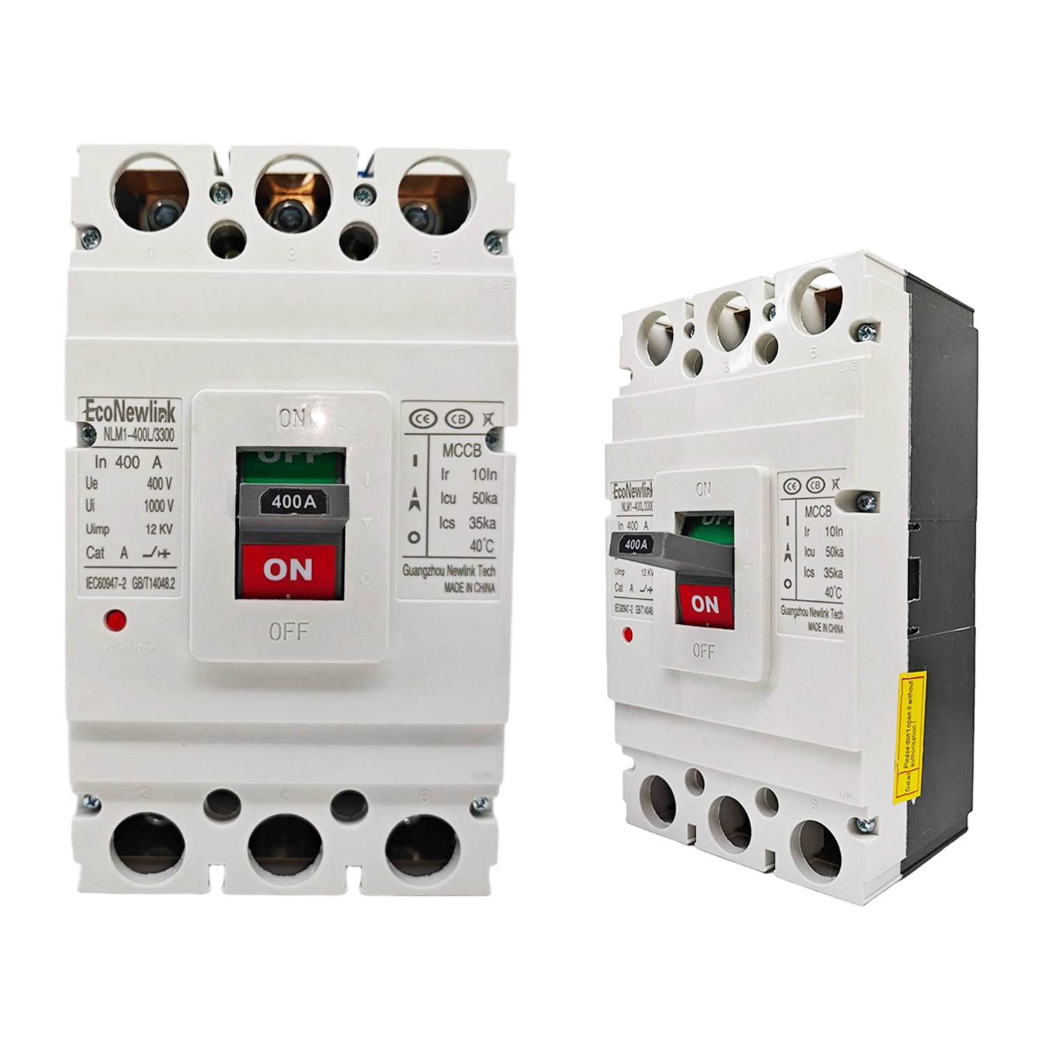 Leading 400A MCCB Manufacturer  Low-Voltage Molded Case Breaker - EcoNewlink