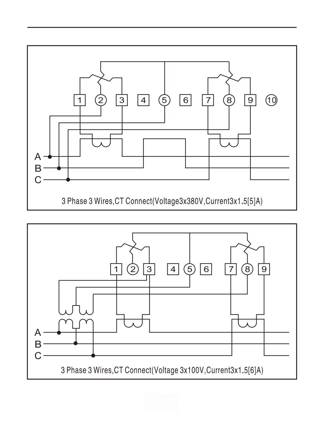 Outline & Wiring Diagram Three Phase Anti Backflow Energy Meter RS485 Modbus DIN Rail Smart Zero Export Meter (4) Outline & Wiring Diagram Three Phase Anti Backflow Energy Meter RS485 Modbus DIN Rail Smart Zero Export Meter (4)