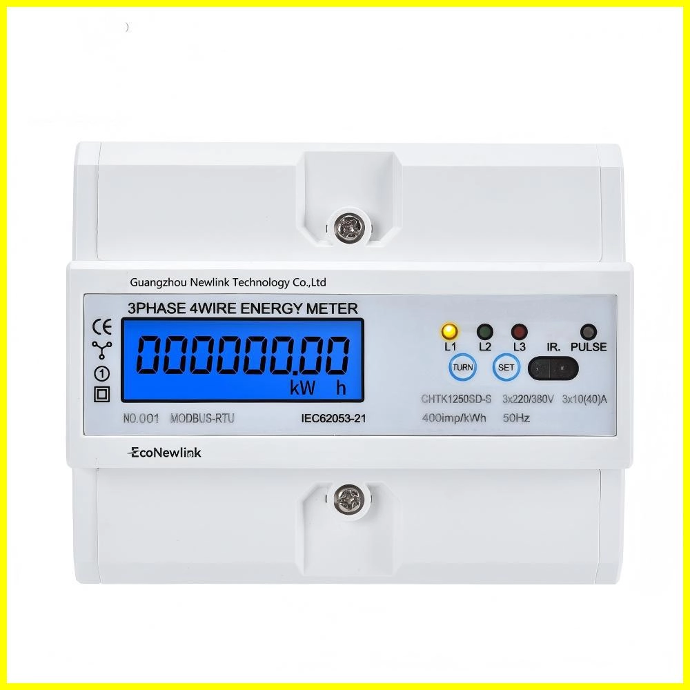 Three-Phase Four-Wire Multifunction Energy Meter Manufacturer for Industrial Power Monitoring - EcoNewlink