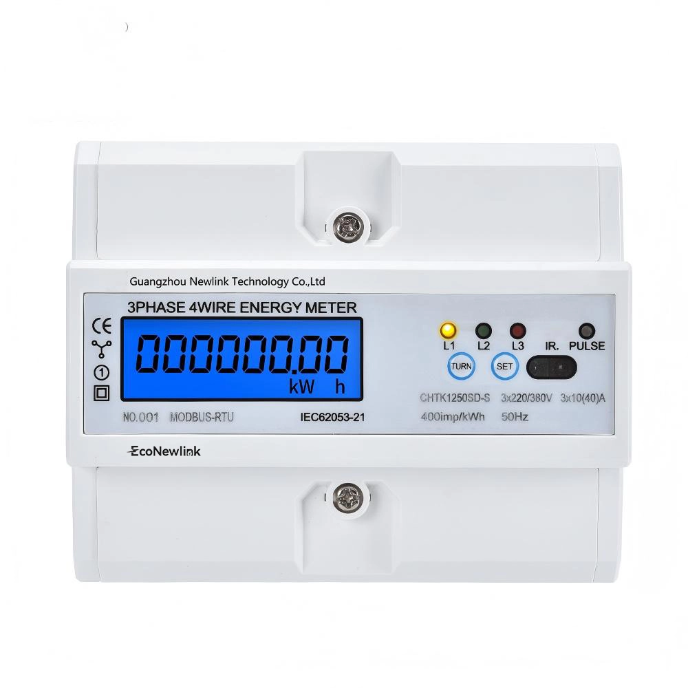 Three-Phase Four-Wire Multifunction Energy Meter Manufacturer for Industrial Power Monitoring - EcoNewlink