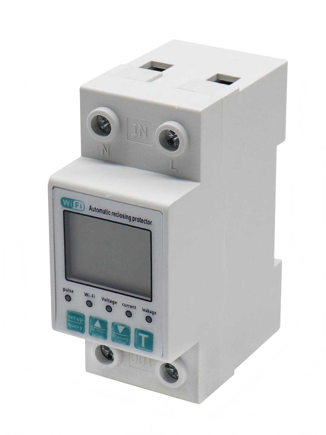 Tuya WiFi Smart Recloser 63A Single Phase Overcurrent Protection