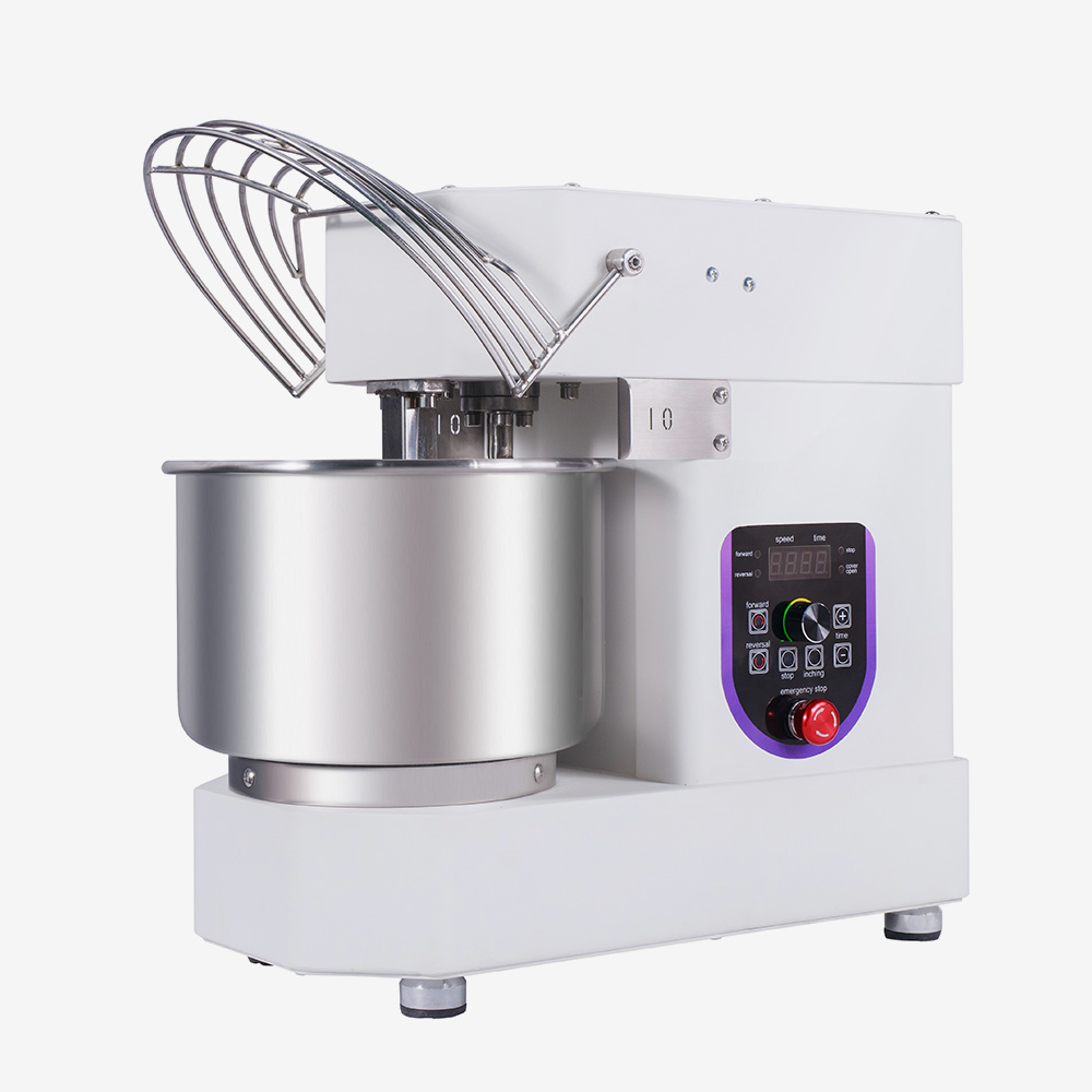 10L Spiral mixer commercial bakery spiral dough mixer 5KG flour mixing kneading machine
