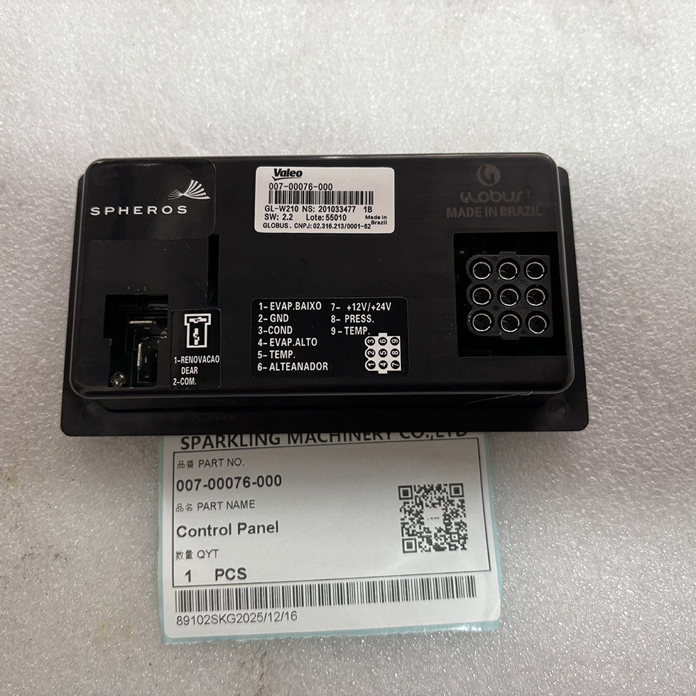24V Control Panel 007-00076-000 for GL-W210 construction machinery