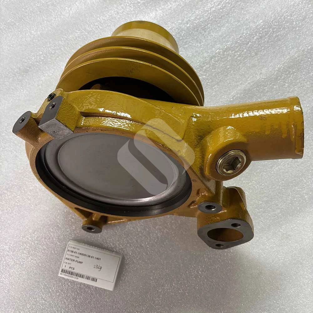 23Kg 6138-61-1400 6138-61-1401 Water Pump for Komatsu Engine S6D105-1 SA6D110-1 and Komatsu Excavators PC400-1 Komatsu Water Pump Part 6138-61-1400 / 6138-61-1401 for Engine S6D105-1 SA6D110-1