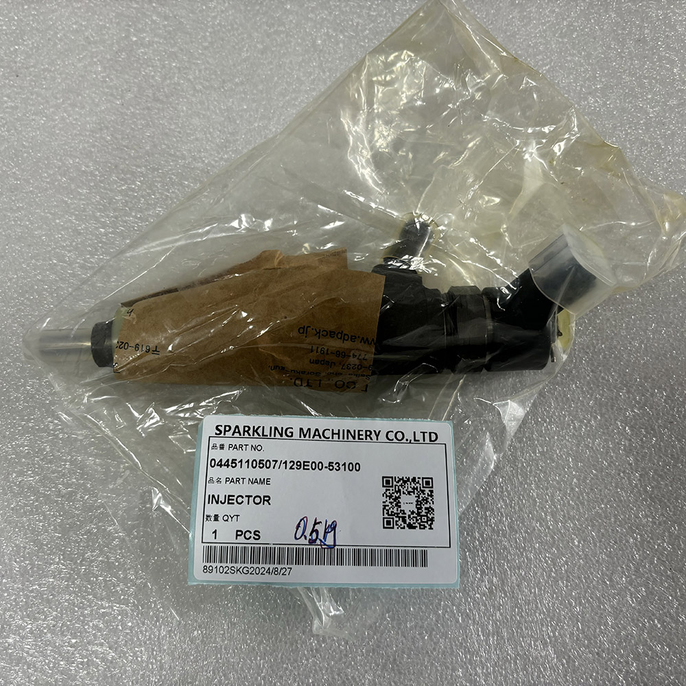 Bosch Common Rail Fuel Injector 0445110507 compatible with Yanmar 4TNV88C and 4TNV98C engines