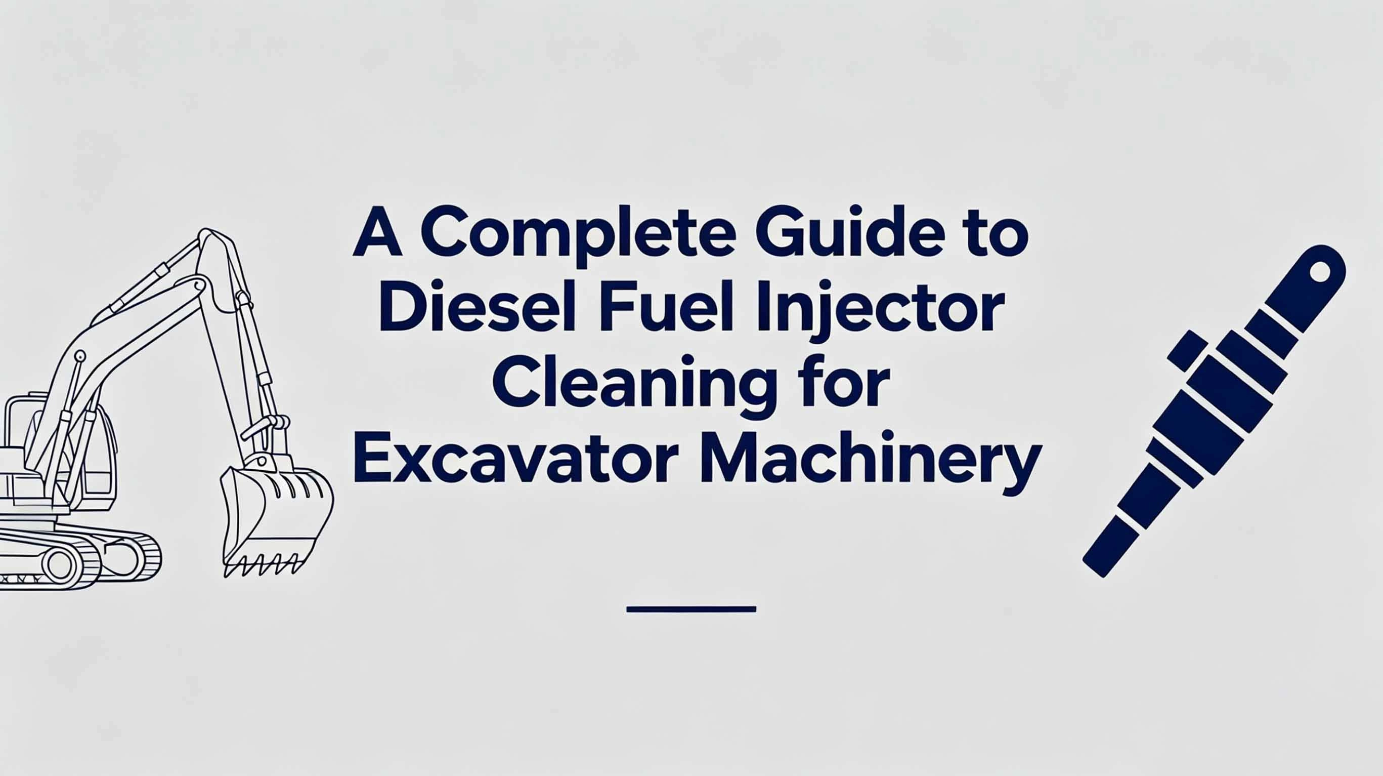 Guide to Diesel Fuel Injector Cleaning for Excavator Machinery