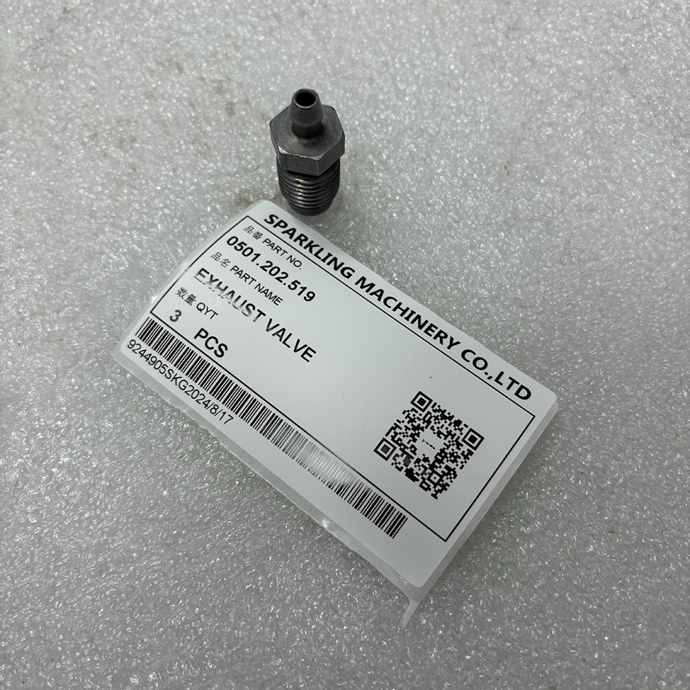 Hyundai Wheel Excavator Vent Valve 0501202519 0501-202-519 - SPARKLING MACHINERY