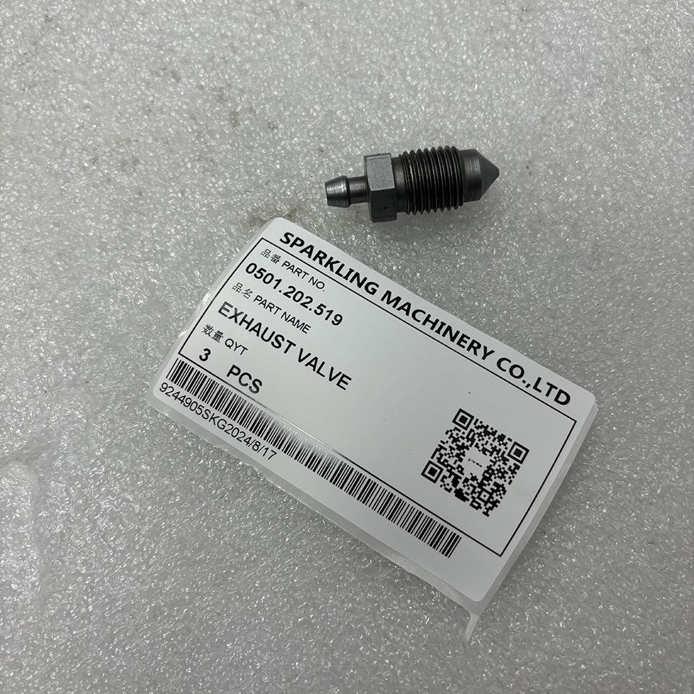 Hyundai Wheel Excavator Vent Valve 0501202519 0501-202-519 - SPARKLING MACHINERY