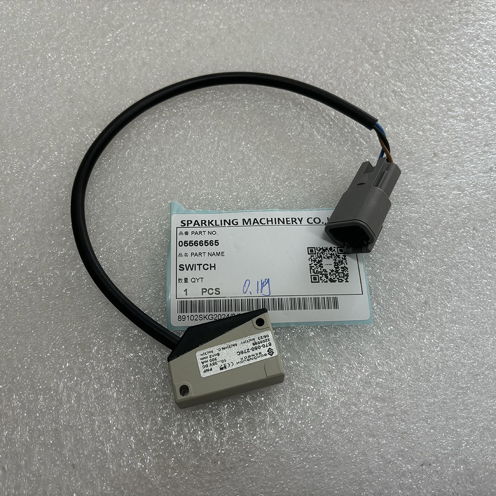 Bomag 05566565 Inductive Proximity Switch for Heavy Equipment