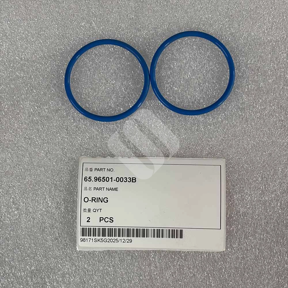 Excavator Spare Parts 65.96501-0033B O-ring for Doosan DL200 DL350 DX225 DX160 Doosan Excavator O-ring Part 65.96501-0033B for DL200 DL350 DX225 DX160 Models