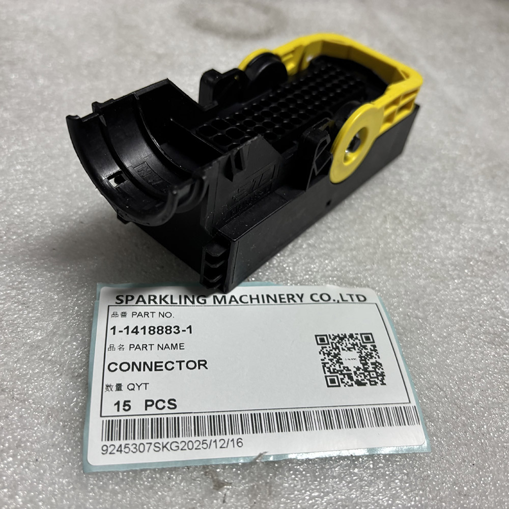 TE Connectivity 1-1418883-1 Cable Mount Connector, 36V DC, 40A, Black – Industrial Power Connector