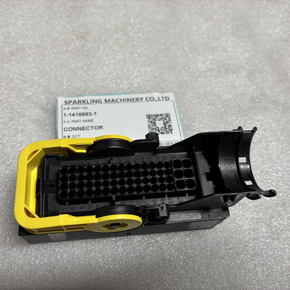 TE Connectivity 1-1418883-1 Cable Mount Connector, 36V DC, 40A, Black – Industrial Power Connector