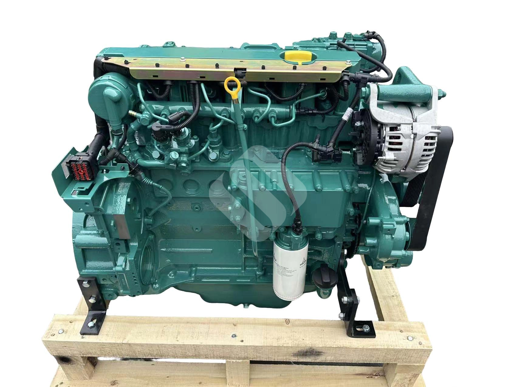 Volvo D5E Diesel Engine 4.8L 4-Cylinder Turbocharged Common Rail Motor Volvo-D5E-engine-common-rail-fuel-system-detail