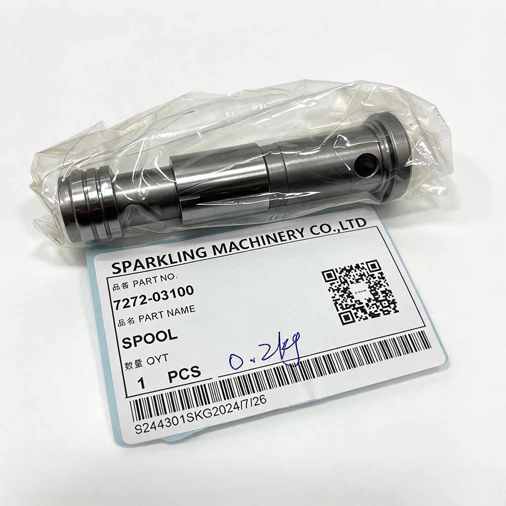 Volvo-EC240-replacement-valve-spool-727203100-metering-land-close-up