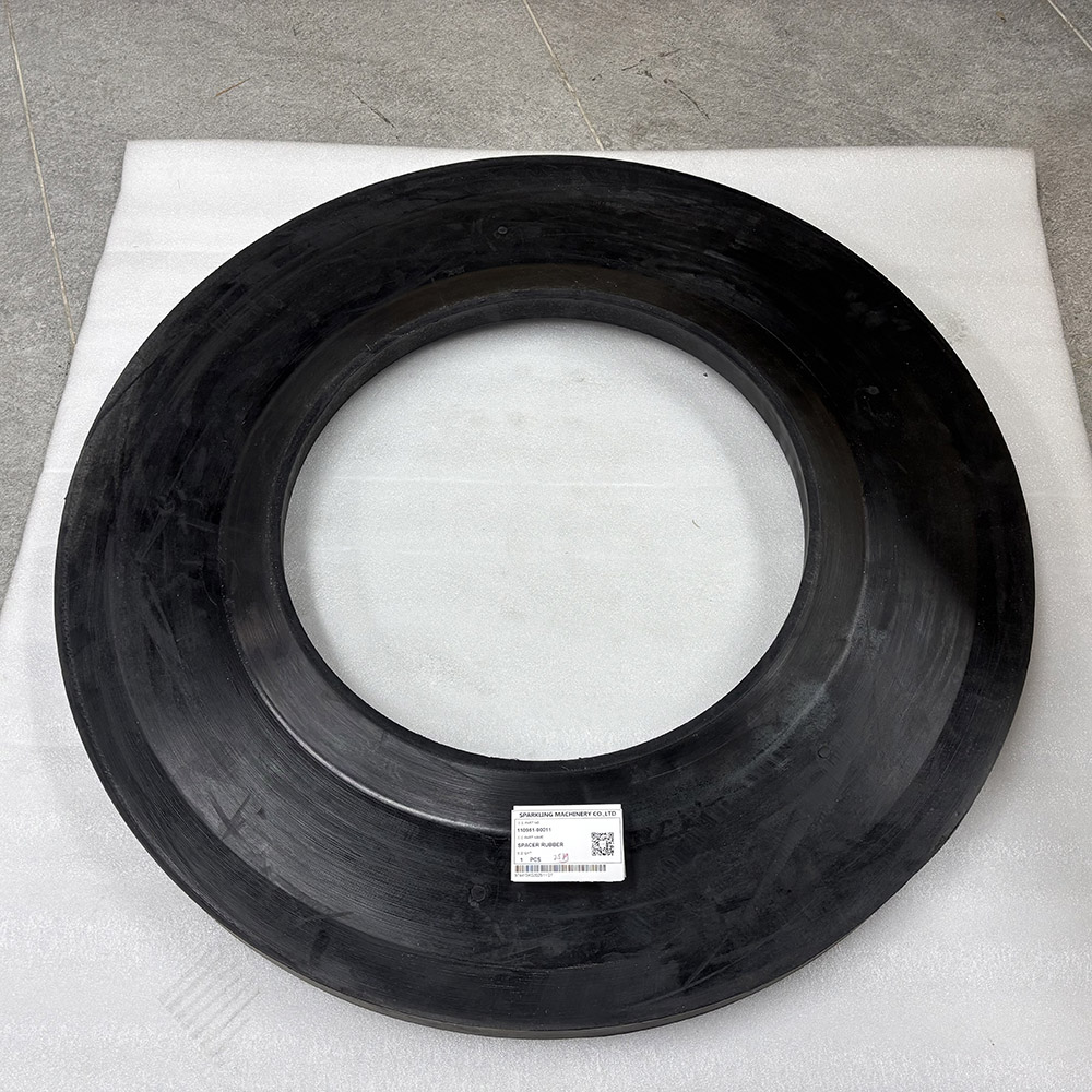 Doosan excavator rubber spacer compatible with DX160W DX170W DX190W