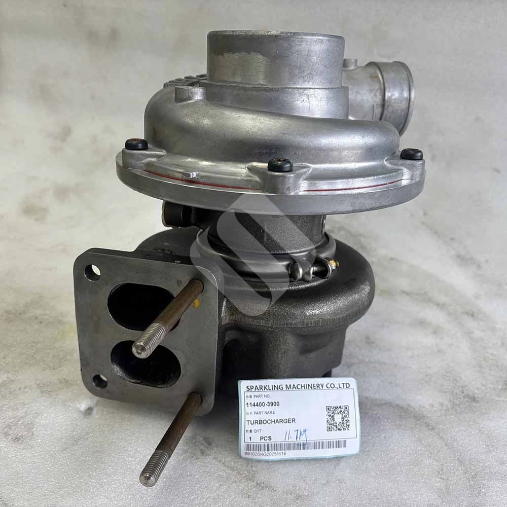 Construction Machinery Spare Parts 114400-3900 Turbocharger for Hitachi Excavators ZX330 ZX330-3 ZX350 ZX350H 114400-3900 turbocharger for Hitachi ZX330 excavator