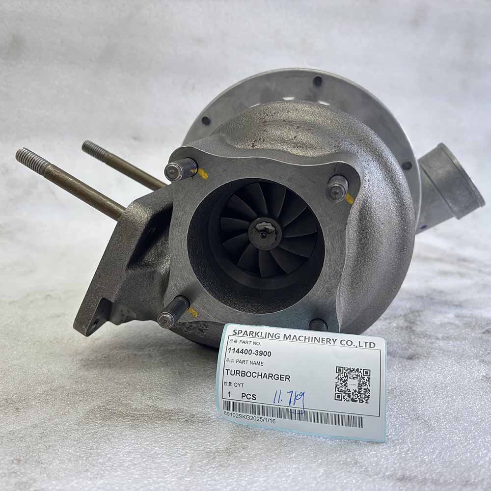Construction Machinery Spare Parts 114400-3900 Turbocharger for Hitachi Excavators ZX330 ZX330-3 ZX350 ZX350H Turbocharger spare part for Hitachi ZX330-3 and ZX350