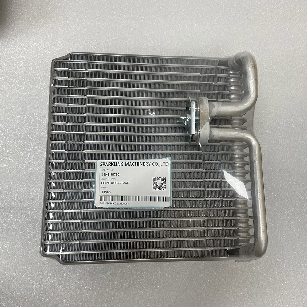HYUNDAI EXCAVATOR SPARE PARTS USED ON R210LC-7 11N6-90790 EVAPORATOR CHINA MADE