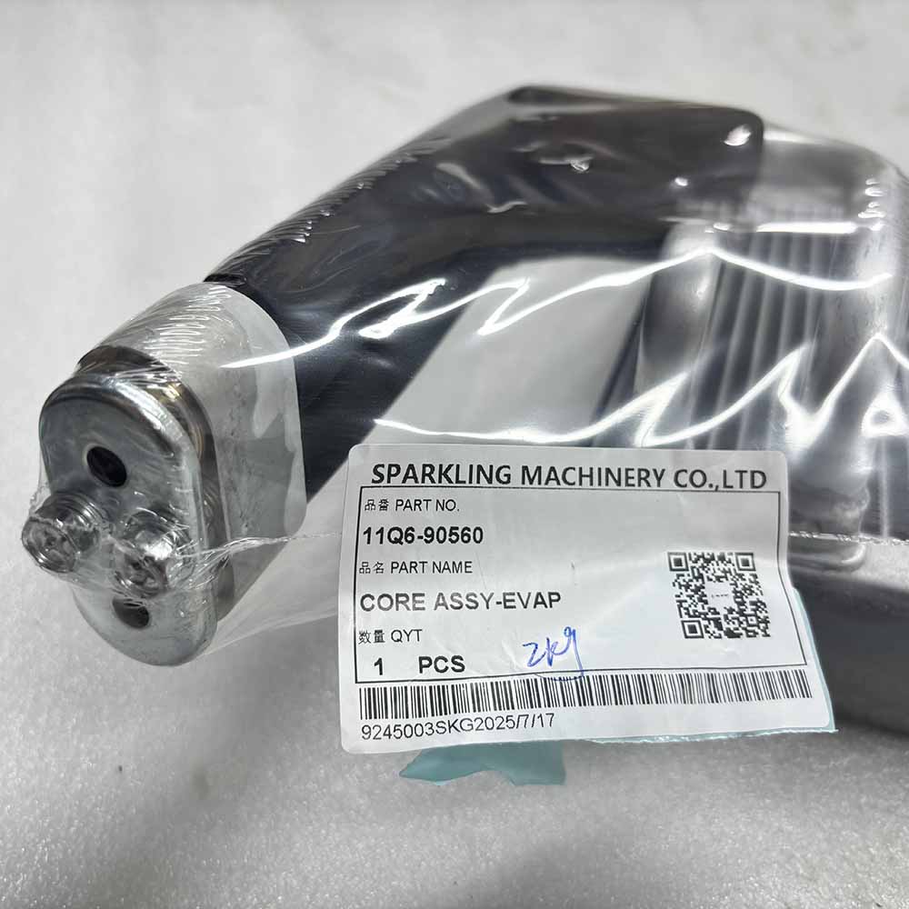 HYUNDAI EXCAVATOR PARTS MADE IN CHINA NEW R210-9 R220LC-9 R220LC-9S R235LCR-9 11Q6-90560 CORE ASSY-EVAP SPARKLING MACHINERY