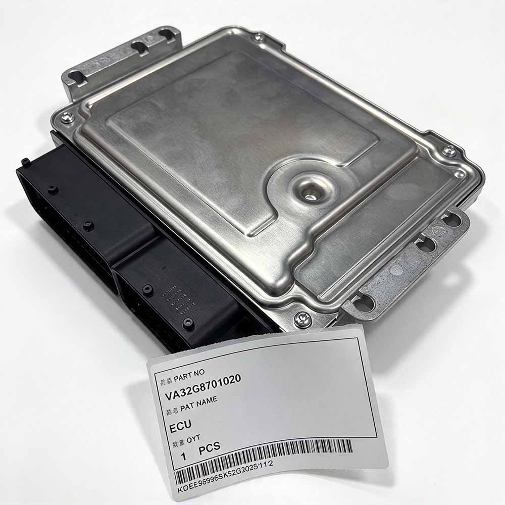 Kobelco-ED150-replacement-engine-ECU-VA32G8701020-label-close-up