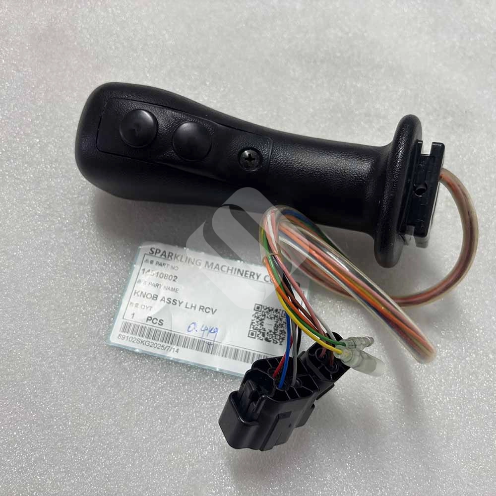 HYUNDAI EXCAVATOR PARTS MADE IN CHINA NEW R140LC-9 R160LC-9 R180LC-9 R140W-9 R170W-9 R210W-9 14510802 KNOB ASSY LH RCV SPARKLING MACHINERY HYUNDAI EXCAVATOR PARTS MADE IN CHINA NEW R140LC-9 R160LC-9 R180LC-9 R140W-9 R170W-9 R210W-9 14510802 KNOB ASSY LH RCV SPARKLING MACHINERY