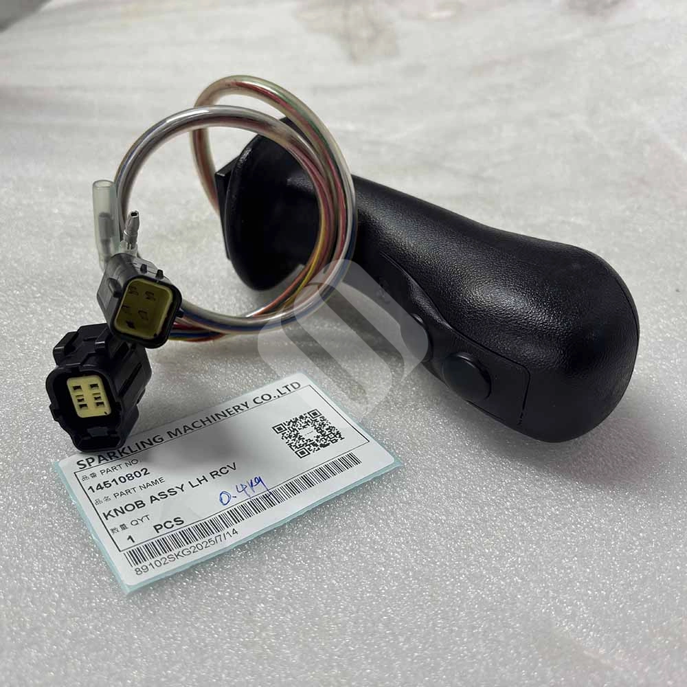 HYUNDAI EXCAVATOR PARTS MADE IN CHINA NEW R140LC-9 R160LC-9 R180LC-9 R140W-9 R170W-9 R210W-9 14510802 KNOB ASSY LH RCV SPARKLING MACHINERY HYUNDAI EXCAVATOR PARTS MADE IN CHINA NEW R140LC-9 R160LC-9 R180LC-9 R140W-9 R170W-9 R210W-9 14510802 KNOB ASSY LH RCV SPARKLING MACHINERY