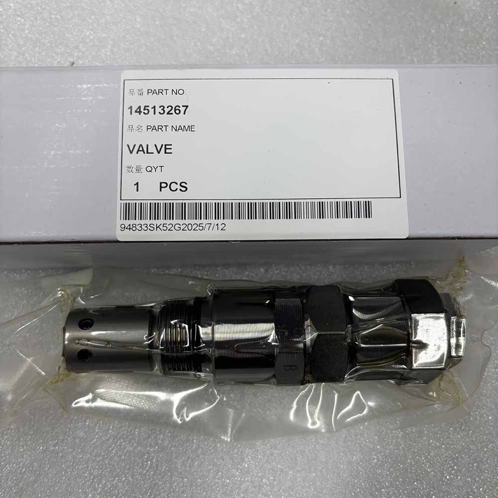 VOLVO EXCAVATOR PARTS MADE IN CHINA NEW EC140 EC200 EC210 EC240 EC290 14513267 VALVE SPARKLING MACHINERY