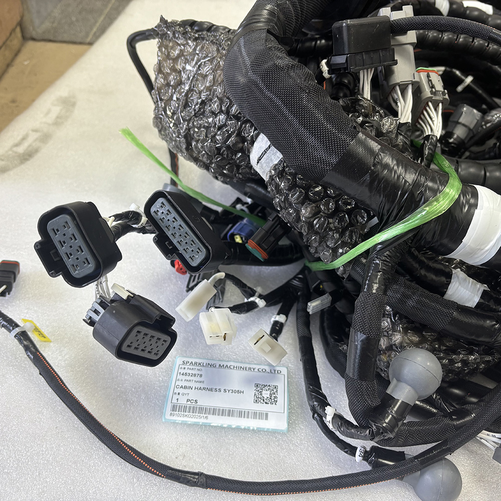 SANY 14532878 harness, SANY wiring harness assembly, SY330H harness assy, SY305HC9I3KH.5.4B harness, SANY excavator electrical parts, 14532878 HARNESS ASSY, SANY OEM harness, excavator cable assembly, SANY SY330H wire harness