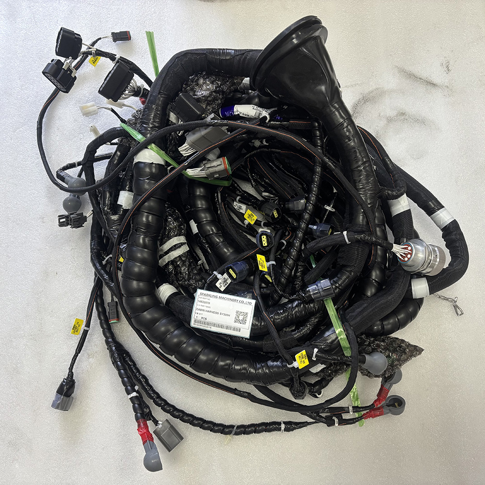 SANY 14532878 harness, SANY wiring harness assembly, SY330H harness assy, SY305HC9I3KH.5.4B harness, SANY excavator electrical parts, 14532878 HARNESS ASSY, SANY OEM harness, excavator cable assembly, SANY SY330H wire harness