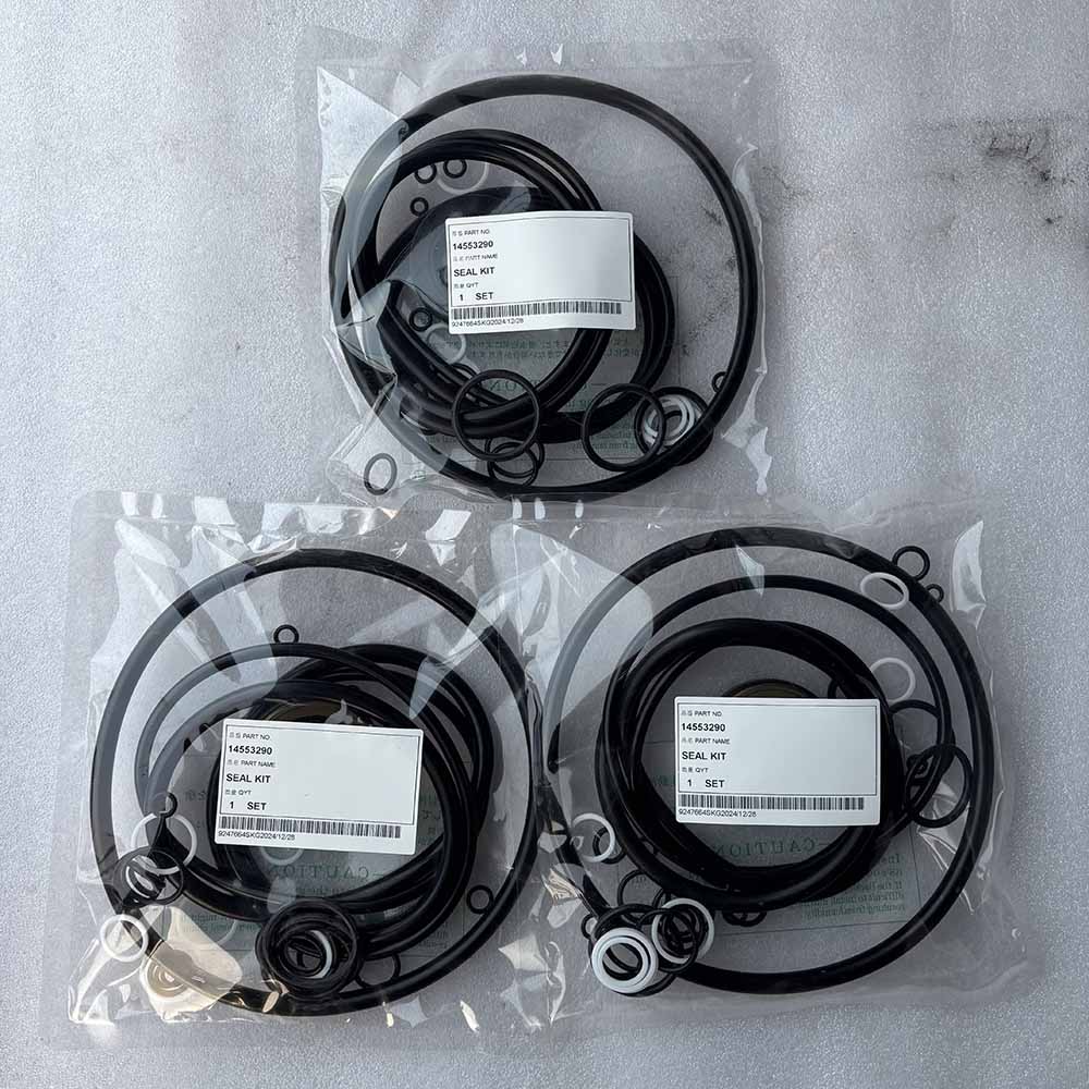 VOLVO EXCAVATOR PARTS MADE IN CHINA NEW EC140C EC140D EC140E EC160B 14553290 SEAL KIT SPARKLING MACHINERY
