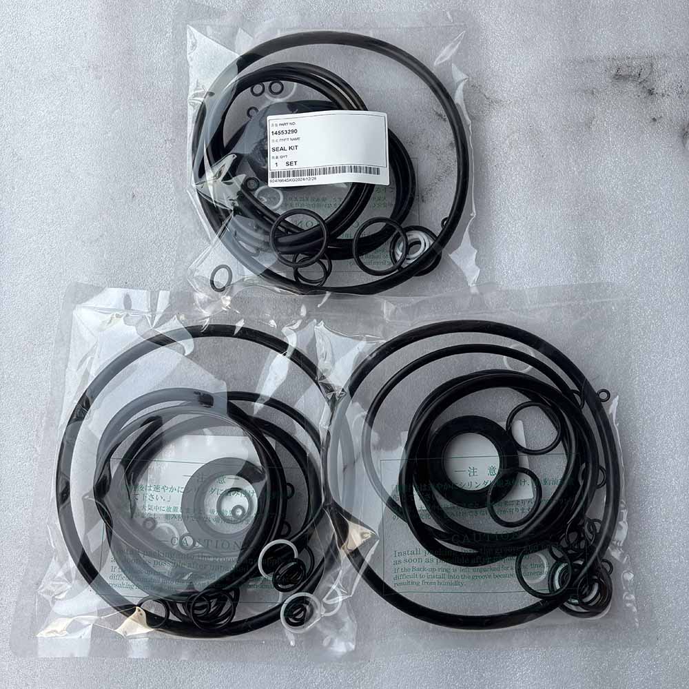 VOLVO EXCAVATOR PARTS MADE IN CHINA NEW EC140C EC140D EC140E EC160B 14553290 SEAL KIT SPARKLING MACHINERY