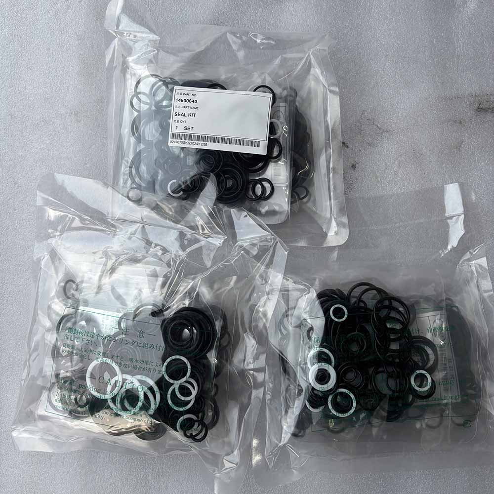 VOLVO EXCAVATOR PARTS MADE IN CHINA NEW EC220D EC250D EC250E EC300D 14600640 SEAL KIT SPARKLING MACHINERY