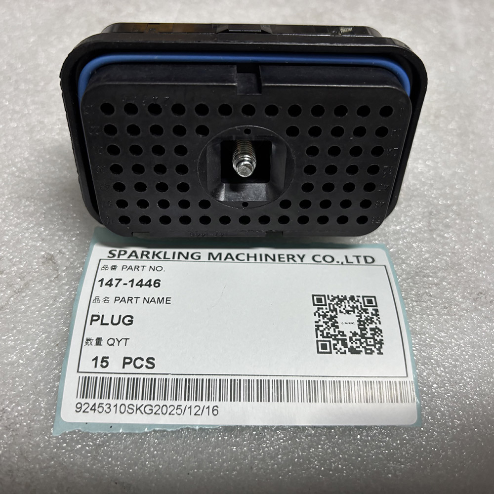 Plug 147-1446 for CAT wheel tractor-scraper 621